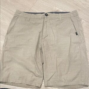 Rip Curl Khaki Flat Front Shorts